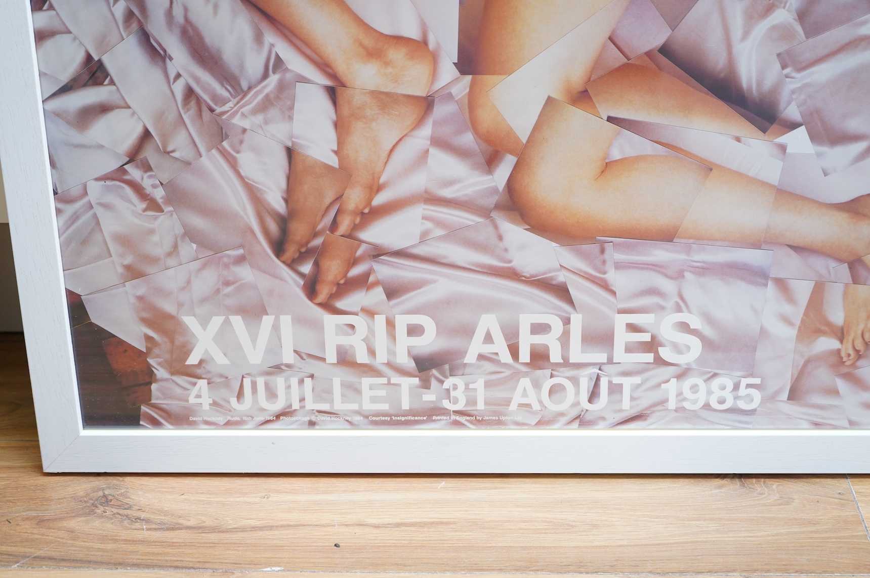 After David Hockney (b.1937), XVI RIP Arles (Theresa Russell), 1985, lithographic poster, printed in England by James Upton Ltd., 108 x 71cm